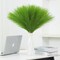 50pcs 22" Green Pampas Grass - Faux Pampas Grass Decor Artificial Pampas Grass for Tabke Vase Fluffy Artificial Pampas Grass for Boho Home Wedding Mothers Day Decoration